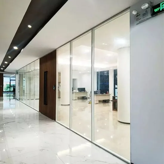 Ofis iç mekan bölme ve cam panel tasarımı